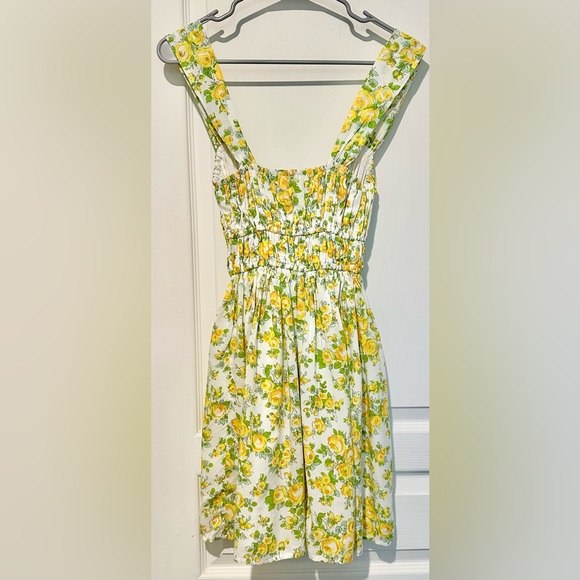 Faithful the Brand Sleeveless Praia Mini Dress in Morello Floral Print - Picture 6 of 12
